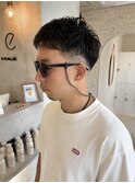 ツーブロ/スパイキーショート／フェード／シャドウパーマ