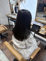 アヴァンスアンス 広島袋町店(AVANCE.ens)&nbsp;ナチュラル暗めカラーとトリートメント
