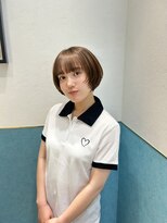 ロンド レイ 立川(Lond Ray) レイヤーボブ/ミルクティーベージュ/髪質改善/顔周り/立川