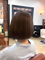 穀雨(Kokuu)&nbsp;骨格補正つやつやワンカールボブで朝ラクヘア