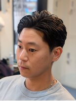 キングマンバーバー 田町店(KING MAN BARBER)&nbsp;2WAYパーマスタイル　UP