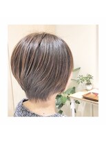 ナノハナ&nbsp;鹿沼で唯一本格ヘッドスパが出来る美容室　大人ショート