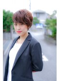 女性らしさを引き出すきっちりショート[HAIRCLUB/武蔵浦和]