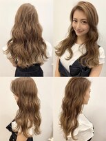 ウィルゴ(VIRGO)&nbsp;ハイライトカラー/アッシュグレージュ/外国人風/小顔カット