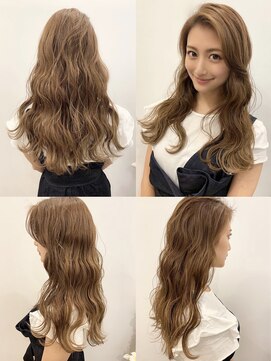 ウィルゴ(VIRGO) ハイライトカラー/アッシュグレージュ/外国人風/小顔カット