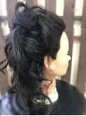 ボリュームサイドアップフルアップスタイル☆