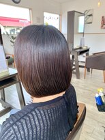 オレンジ(orange)&nbsp;艶ボブ