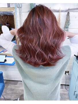 トーク 伊丹本店(TAL'KE) TAL'KE/ブリーチ×コーラルピンク_573