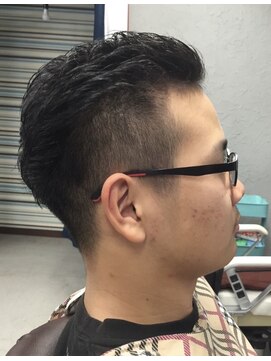 ヒロギンザ 浜松町店(HIRO GINZA) オールバックショート<ヒロ銀座/メンズ/浜松町>