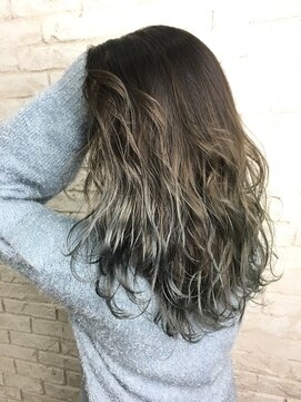 アジールヘア 赤羽駅南口店(agir hair) ブルージュグラデーション！愛されバレイヤージュ