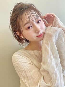 エマエコル(Emma ecole) Emma ecole 結婚式 お呼ばれヘア ショートヘアアレンジ by.高橋