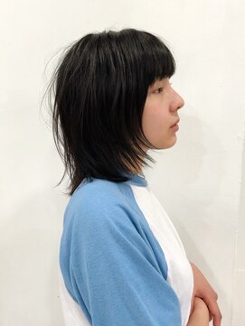 ドットプラス リム(Dot+LIM) (stylist 曽我)ミディウルフボブ
