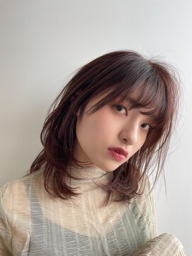 ヒアカアヴェダ 東京ガーデンテラス店(Heaka AVEDA) ミディアムレイヤー【20代30代40代】