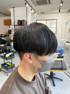 フゥ 宇都宮(FeU) 黒髪マッシュ