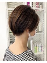 ヘッズ 本八幡店(HEADS)&nbsp;大人かわいい 美髪 こなれミデ ネビージュ ホワイトベージュ