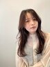 人気No.2【艶カラー×ダメージケア】『カット+カラー+4stepトリートメント』