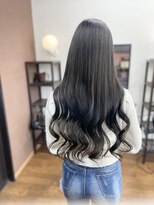 ヘアーサロン カラー 色彩店(COLOR) 艶カラーアッシュグレー