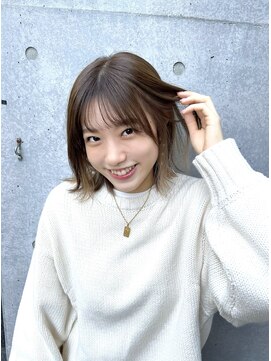 デリコ(DELICO) 小顔ボブ × インナーカラー