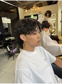 波巻きスパイラルパーマ 波巻きパーマ スパイラルパーマ