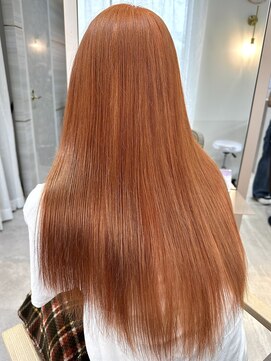 エルバイラビス 大宮(elu by lovis) 《Kanna》オレンジベージュ/オレンジブラウン/似合わせカット