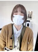 ボブ/切りっぱなしボブ/ミニボブ/渋谷/カットが上手い