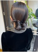 ヘアアレンジお客様スタイル
