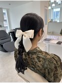 編み下ろし★結婚式ヘア★アレンジ★ヘアセット★タイトアレンジ