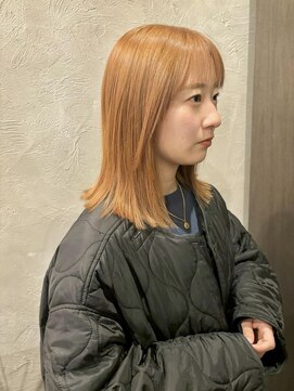 エトランジェ(Etrange) オレンジベージュ/ハイトーンベージュ