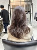 【透け感】ラベンダーグレージュカラー♪