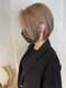 モンソ(monso)の写真/《当日予約◎/大須観音3分》似合わせカット+透明感カラー+うる艶TRで小顔効果抜群◎【髪質改善/イルミナ】