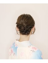 浴衣・着物ヘアセット　３０代４０代５０代　表参道