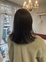 サンクチュアリー ウィズ コネクト(Sanctuary with connect)&nbsp;ナチュラル外ハネ×ミディアムヘア