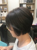 ヘアメイクゼロ 坂戸駅前店(hairmake zero) 柔らかショートレイヤー