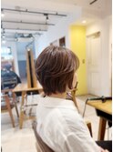 大人ショートボブ