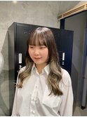 【スタイル藤沢yua】インナーカラー／ベージュカラー/レイヤー