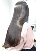 暗髪韓国風チョコレートブラウン