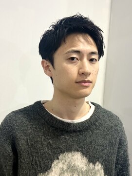 クロト(Clotho) スパイキーショート/ツイストスパイラル波巻きメンズウルフ