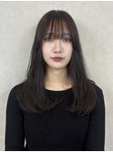 韓国風スタイル/レイヤーカット/髪質改善/透明感カラー/熊本
