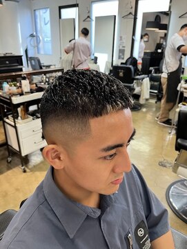 ワンワンオー バーバーショップ 博多店(@110 BARBER SHOP) 濡れパン