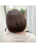 丸みグラデーションボブ