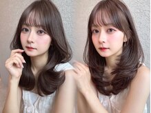 ミディアムヘアなら当店にお任せ◎レイヤーを駆使して、くびれヘアなど小顔UP（名古屋/栄/名駅）