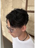 ニュアンスパーマ/メッシュカラー/メンズパーマ/メンズカラー