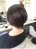 50代60代ショートボブ