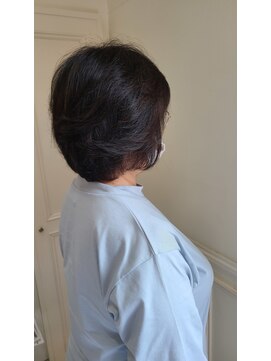 サロンドウィズ 本店 本八幡(Salon de With) やわらかショートボブ