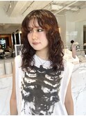 【KANON】レイヤーカット × パーマ