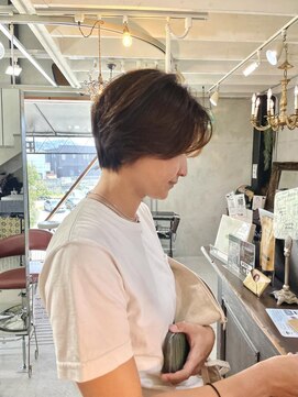 プライベートサロン キッテ(private salon kitte.) 大人ナチュラルなハンサムショート
