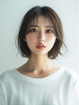 チャチャブラン アミー(cha-cha Blanc Amie) 透け感バングでふんわり小顔