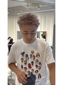 スパイキーショート/ハイトーンショート/ホワイトベージュ