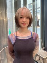 チックタック モーガン エアライン(TICK-TOCK MORGAN airline)&nbsp;【MORGAN】ショートボブ×ルーツカラー