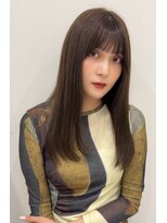 ジーナ 福岡天神(Zina) ミディアムヘア/暗めカラー/デザインカラー/髪質改善